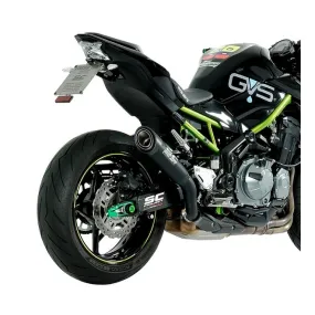 Silencieux SC Project S1 Titane noir Kawasaki Z900 A2 (2018-2020) | Moto Shop 35