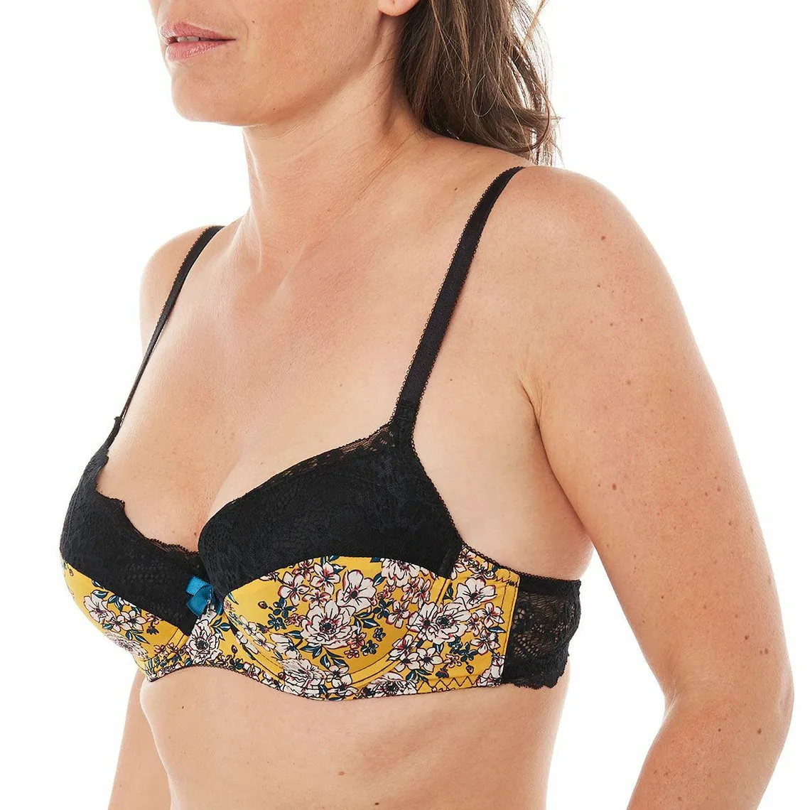 Soutien-gorge ampliforme coque moulée POMM'POIRE - Jaune | 3 Suisses