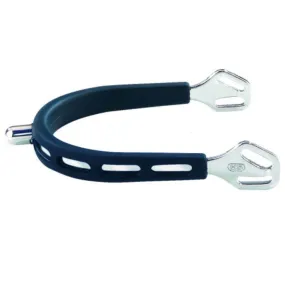 Sprenger Courroies d'éperons Ultra Fit Extra Grip 20mm arrondies Noir S
