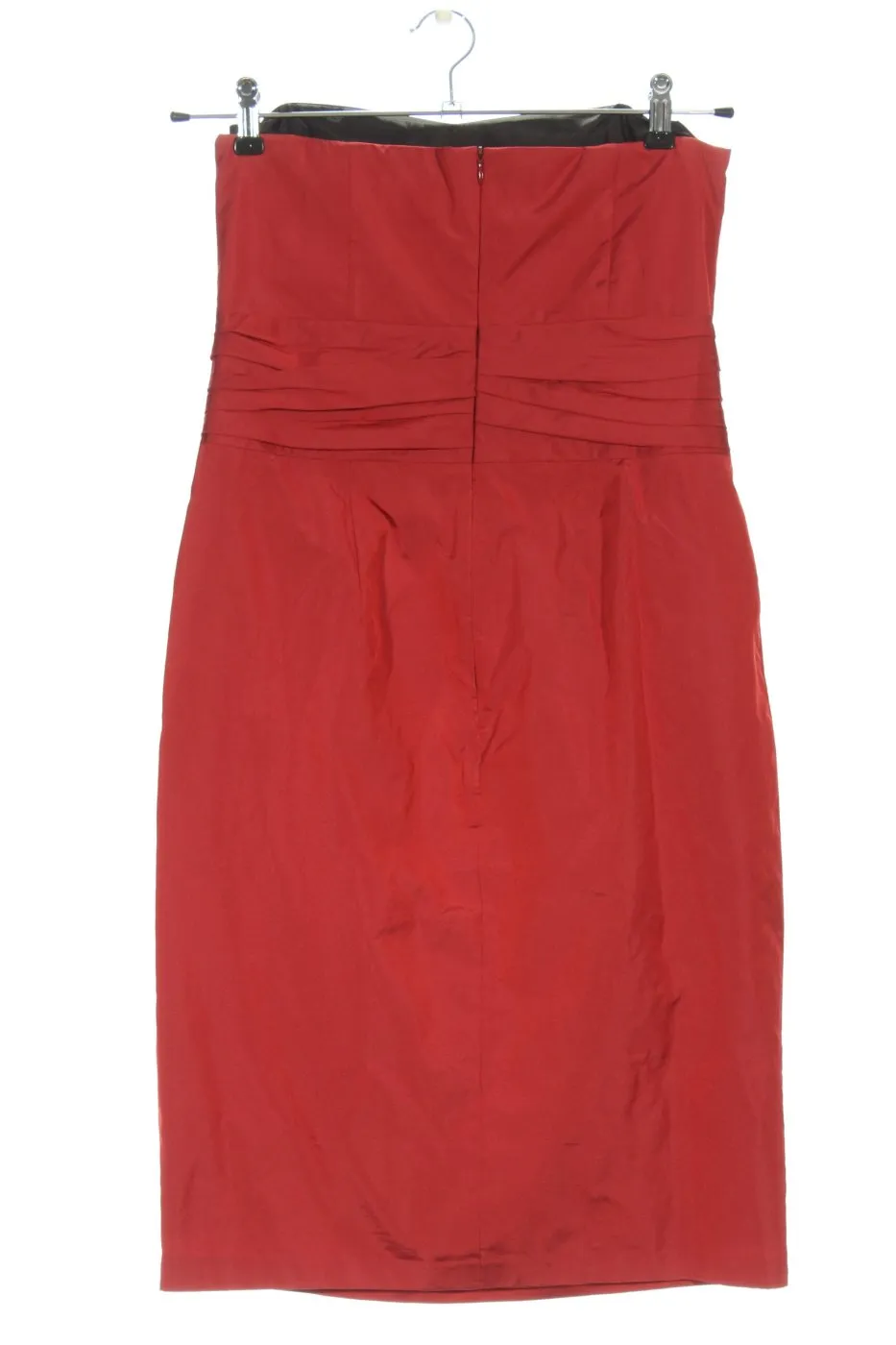St. emile Robe épaules nues rouge élégant
