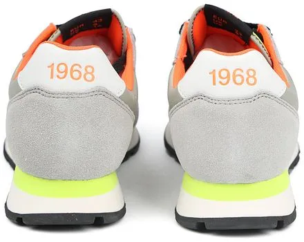 Sun68 Sneaker Tom Fluo Grigio Gris Z34102-06 commander en li