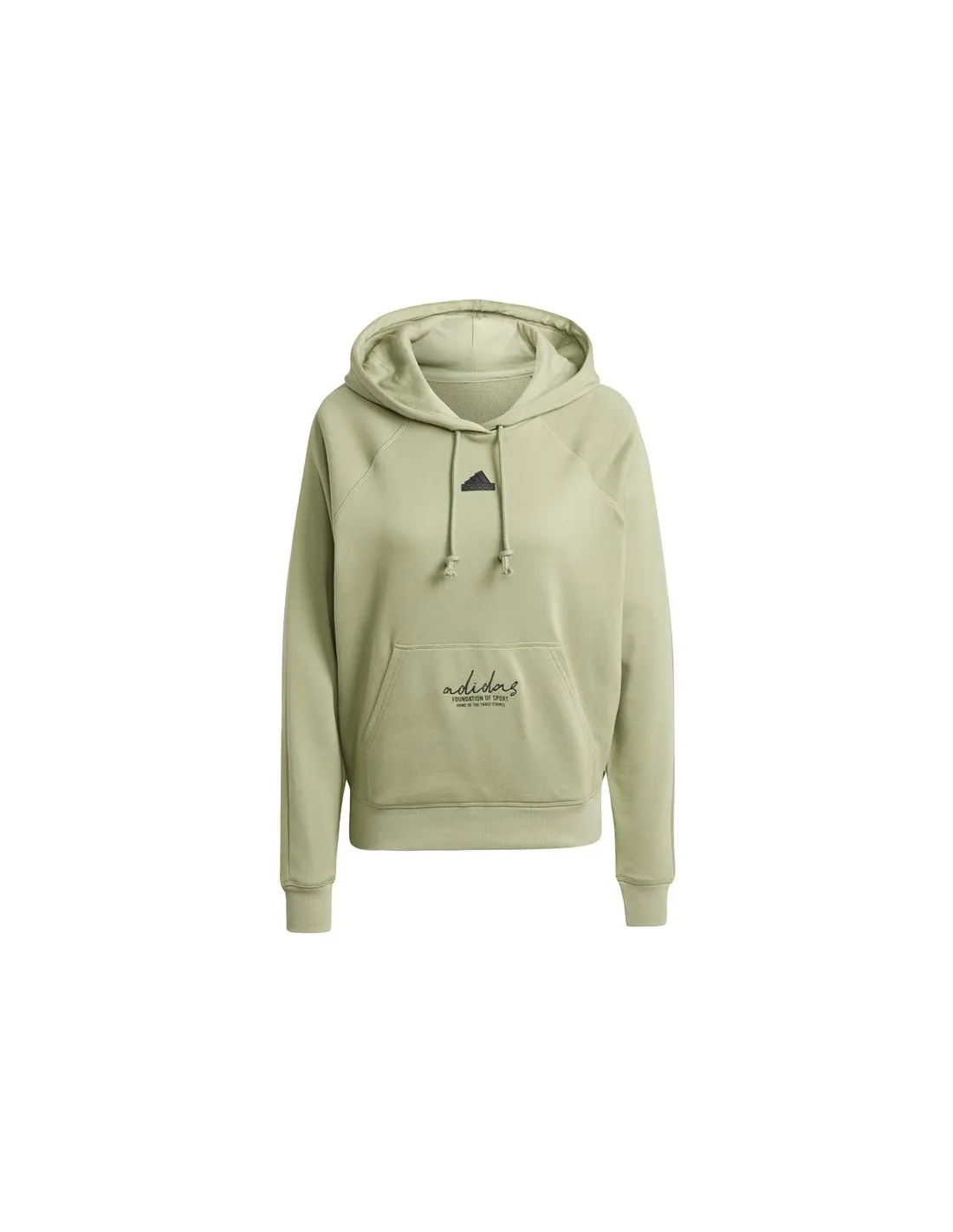 Sweat adidas French Terry Femme Signature Graphic Embroidery Loose Green