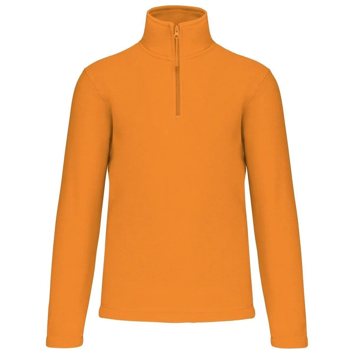 Sweat micropolaire zippé - Homme - K912 - orange 