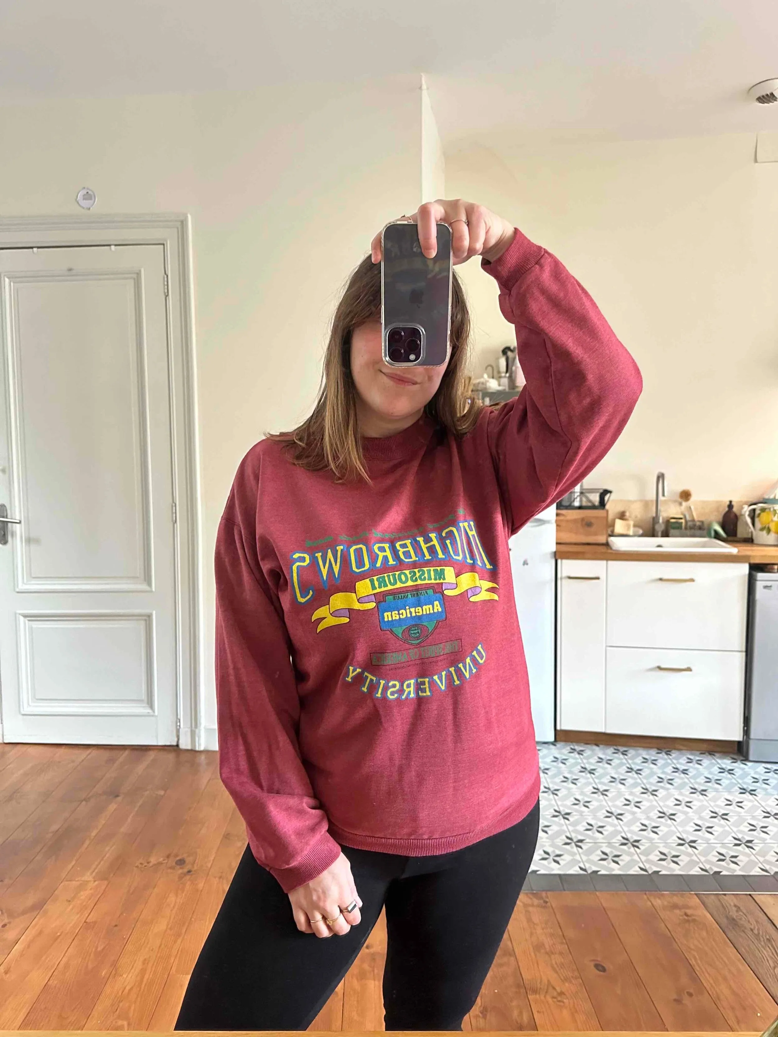 Sweat-shirt en coton