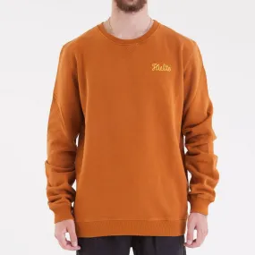 Sweatshirt CORPO SCRIPT - Ocre  en coton | 3 Suisses