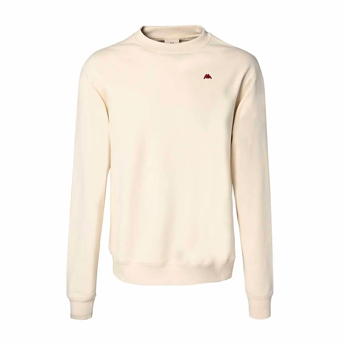 Sweatshirt Grevan Robe di Kappa Blanc Unisexe