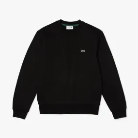 SWEATSHIRT HOMME LACOSTE EN MOLLETTON GRATTÉ DE COTON BIOLOGIQUE
