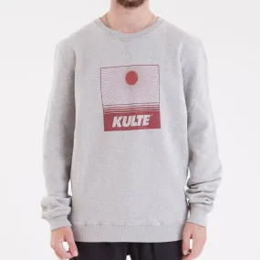 Sweatshirt SUNSET - Gris en coton | 3 Suisses