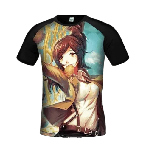 T-Shirt Attaque des Titans  Sasha Braus