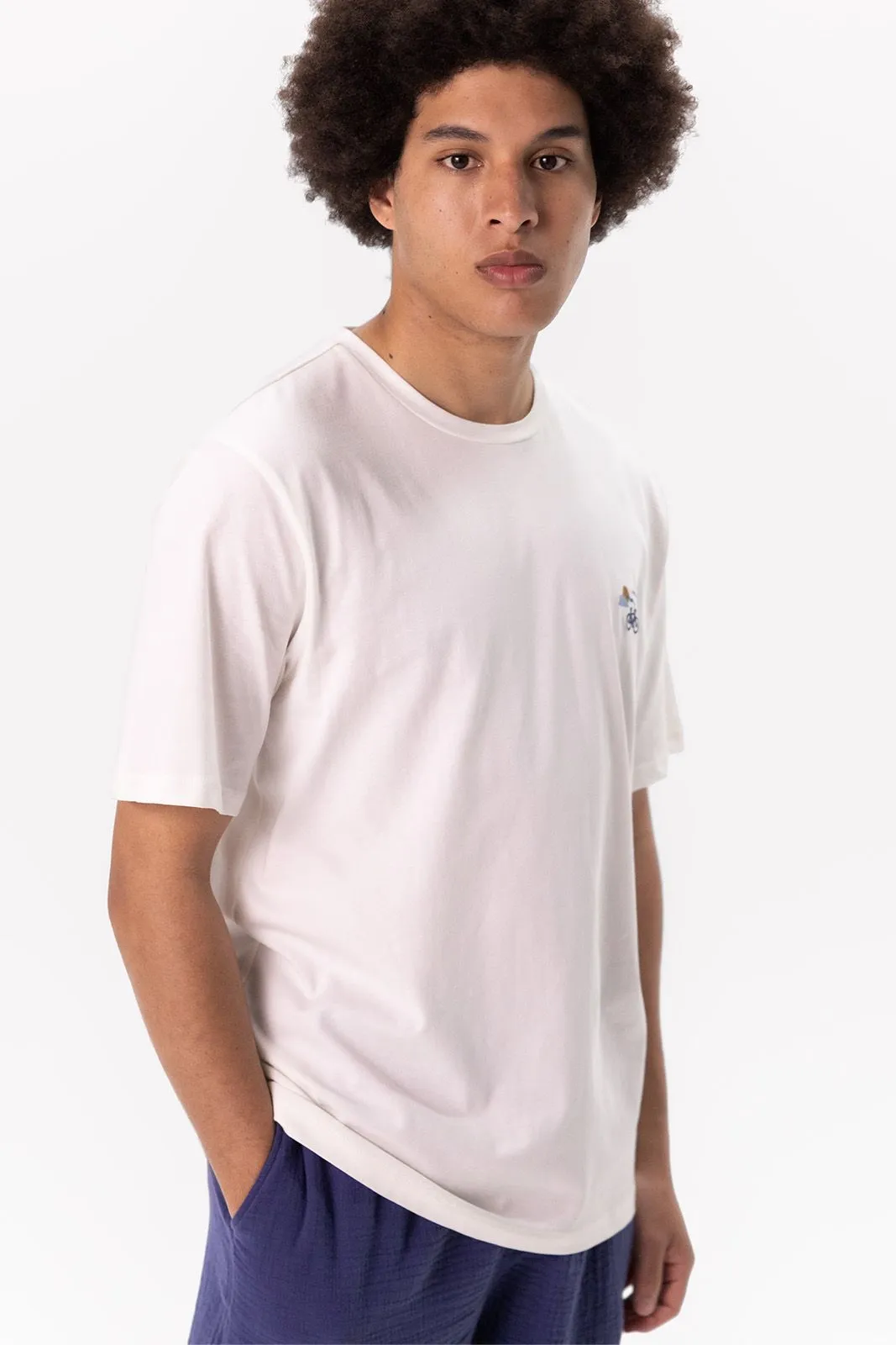 T-shirt avec illustration - blanc