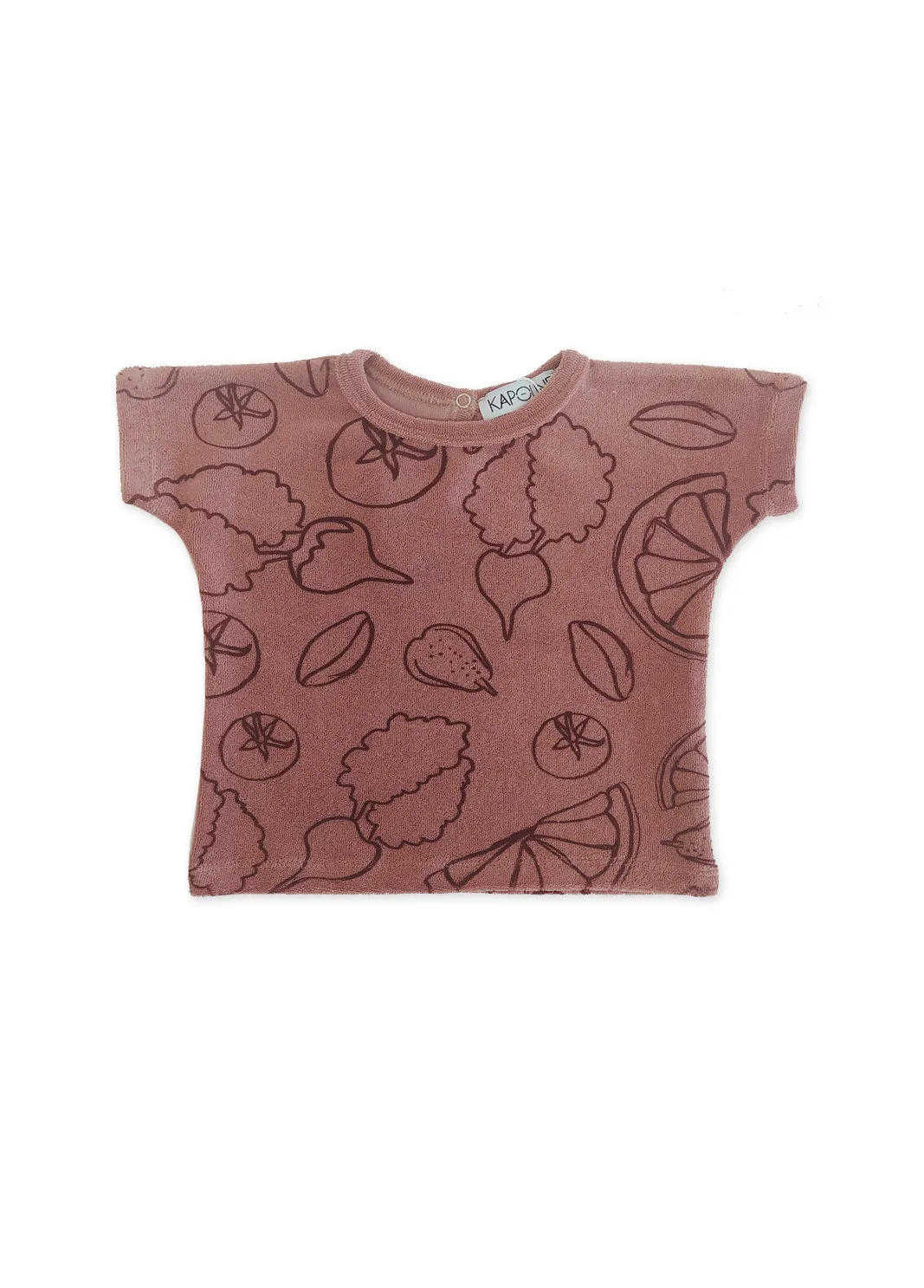 T shirt bébé et enfant vegetables