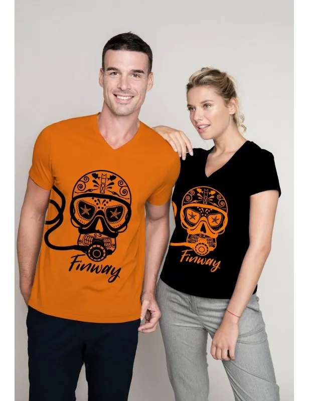 T-shirt homme en coton personnalisable