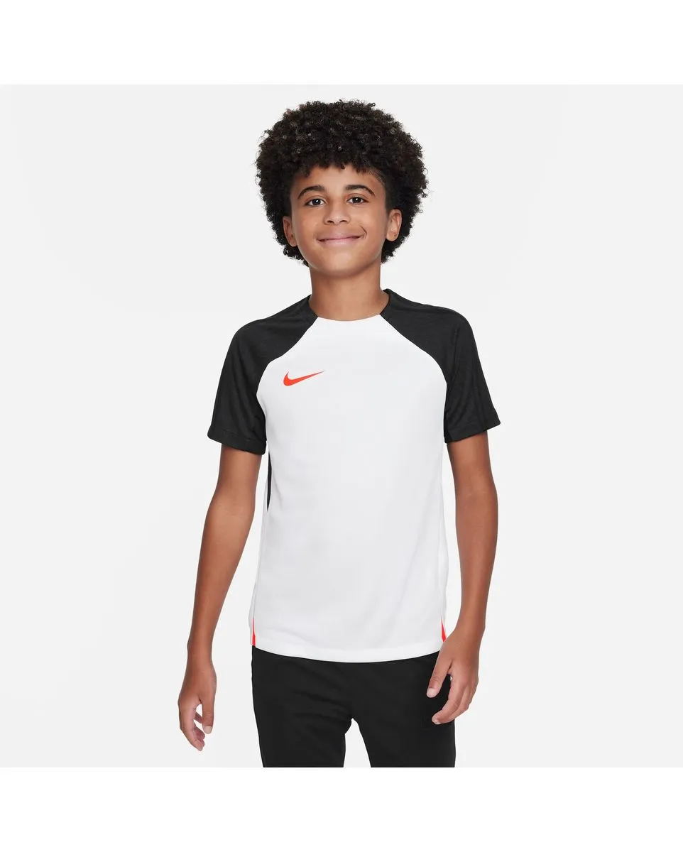 T-shirt manches courtes Enfant K NK DF STRK SS TOP K BR Blanc