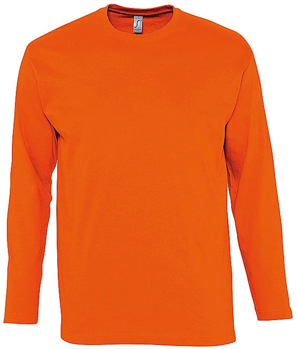 T-shirt manches longues HOMME - 11420 - orange 