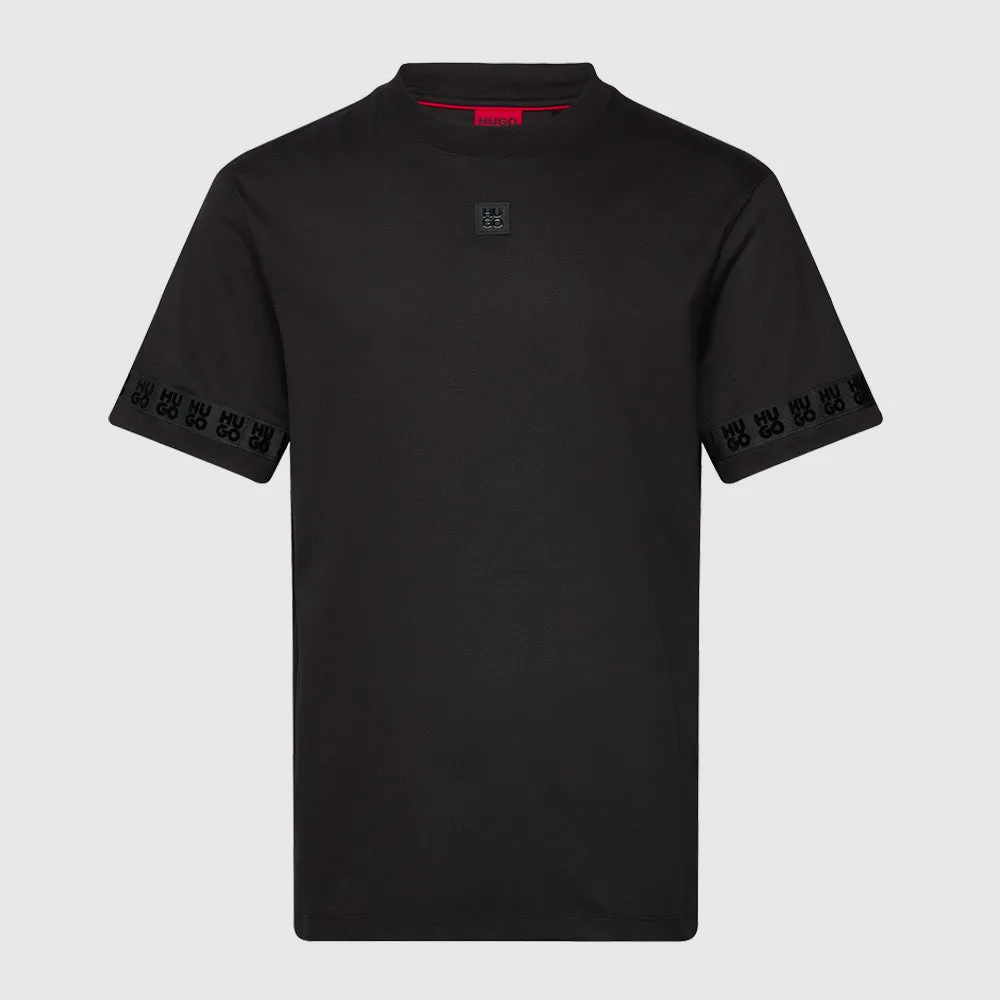 T-shirt noir regular fit