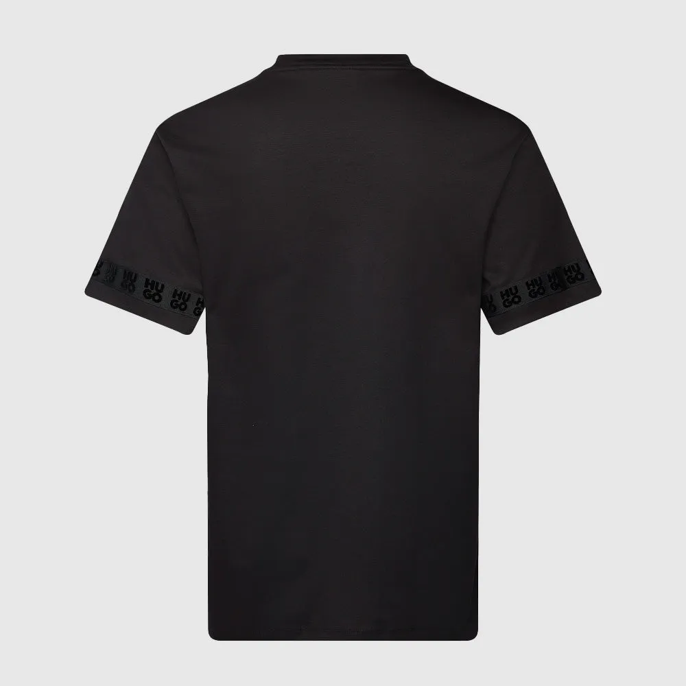 T-shirt noir regular fit