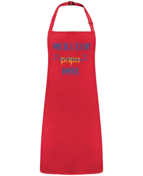 Tablier Meilleur Papa, Meilleur Pote par  CREATIVE SHIRTS