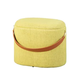 Tabouret Coffre Jaune et Vert SAVANA | 3 Suisses