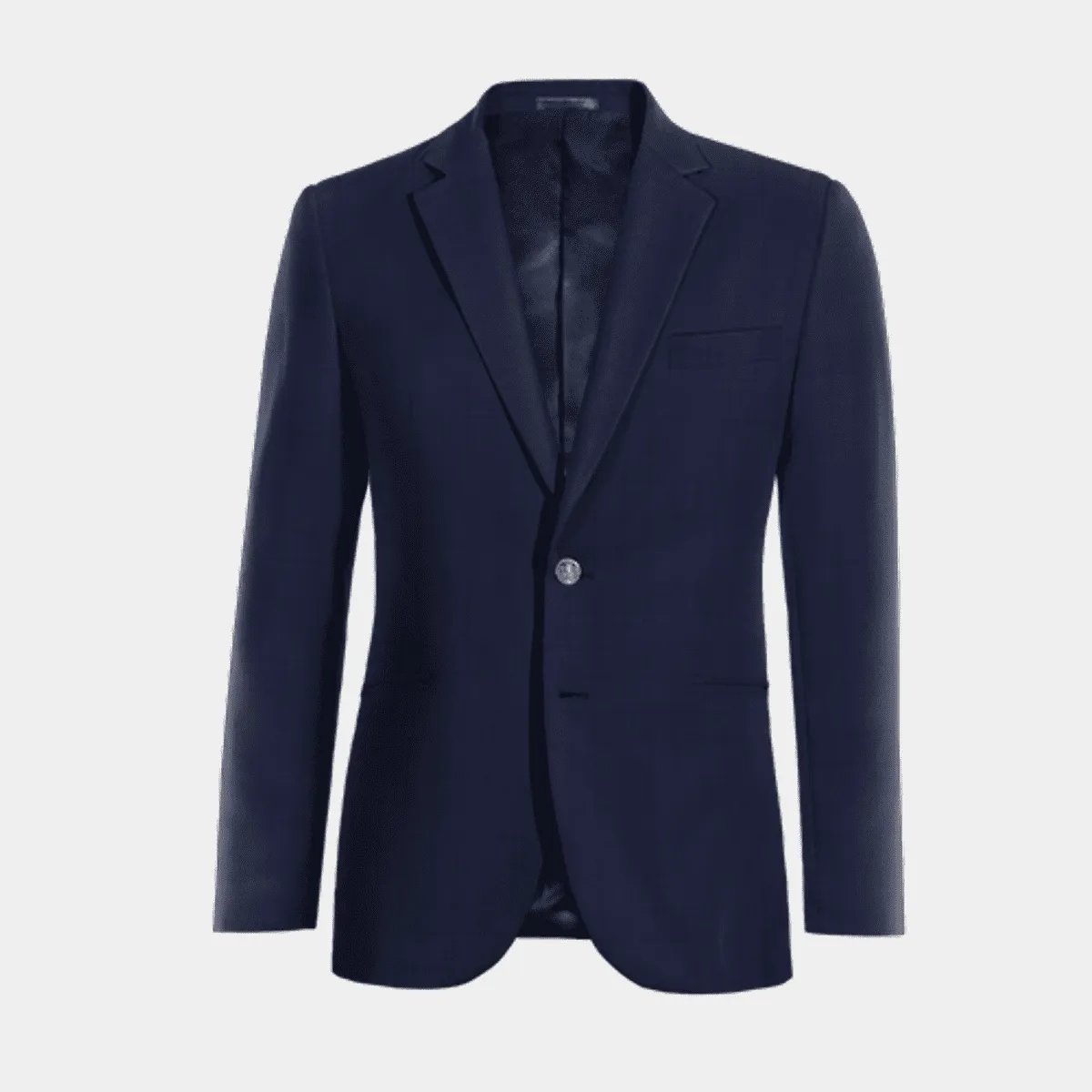Veste bleue prince de galles slim fit