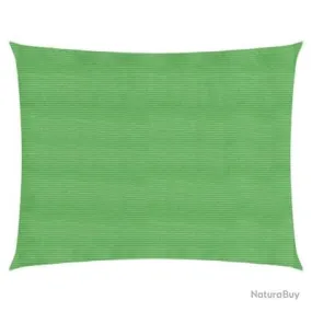 Voile toile d'ombrage parasol 160 g/m² PEHD 3,5 x 4,5 m vert clair 02_0009372